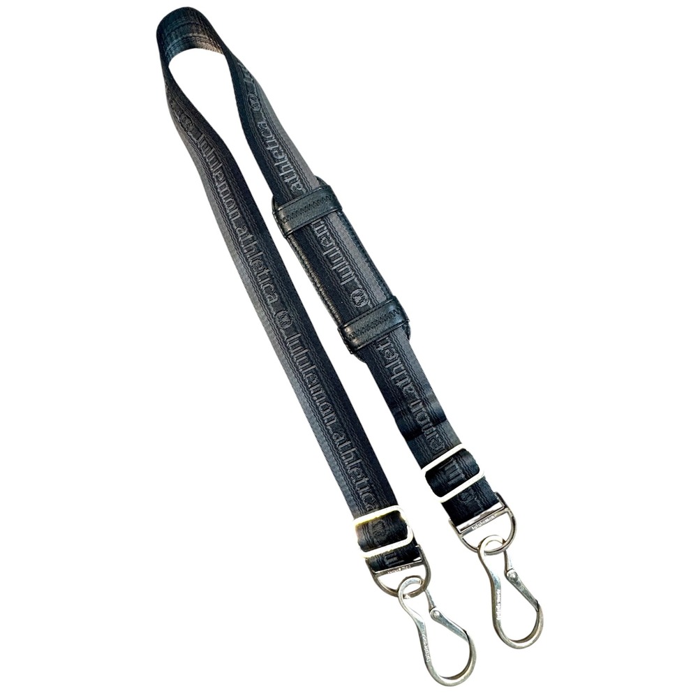 Lululemon Athletica Black Jacquard Logo Adjustable Padded Bag Strap Replacement